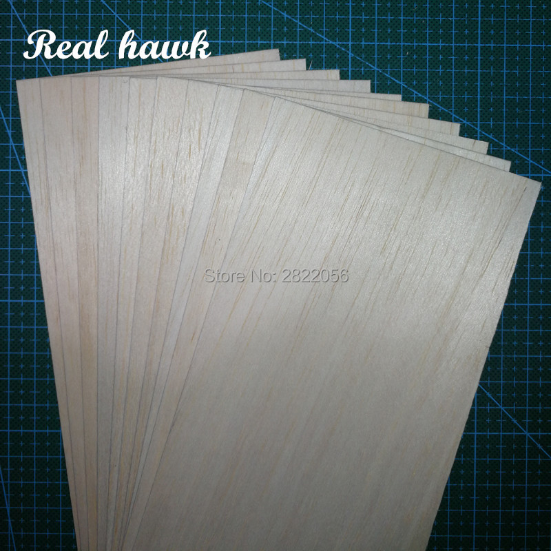 Rc Hobby Grade Plane - 330x100x0.75/1/1.5/2/2.5/3/4/5mm AAA+ Model arkusze drewna balsa