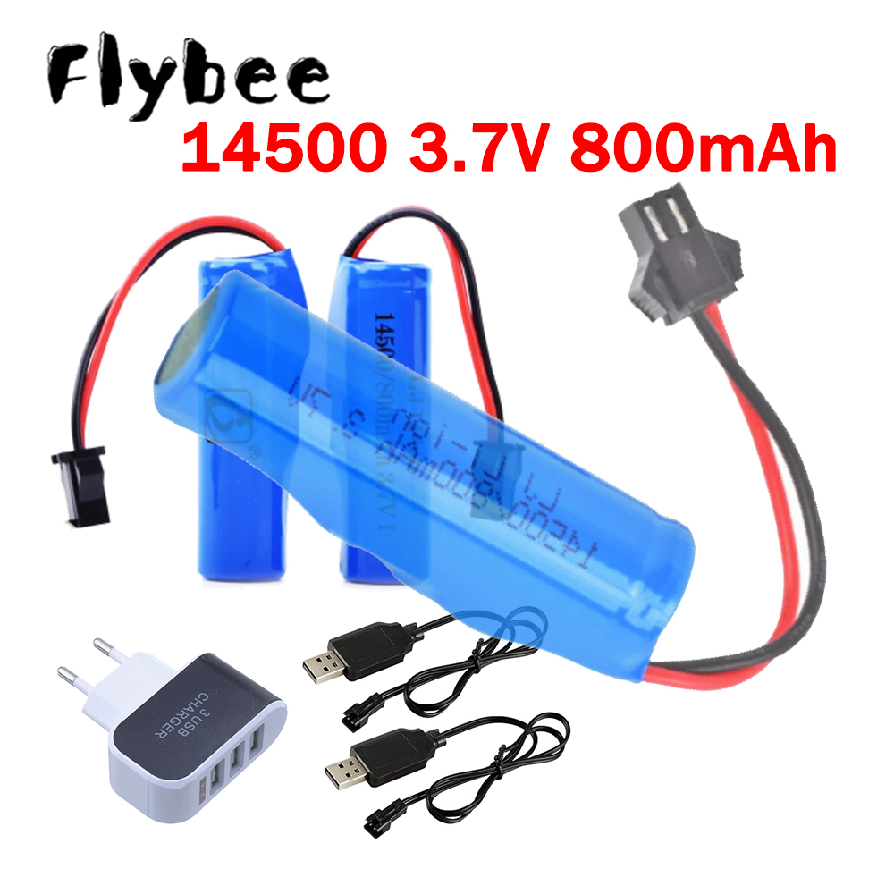 Rc Hobby Off Road - Akumulator Li-ion 14500 3.7V do szybkiego