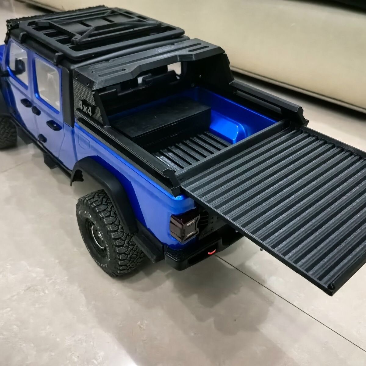 Rc Hobby Crawler - Wysuwana tylna skrzynia RC do RLAARLO