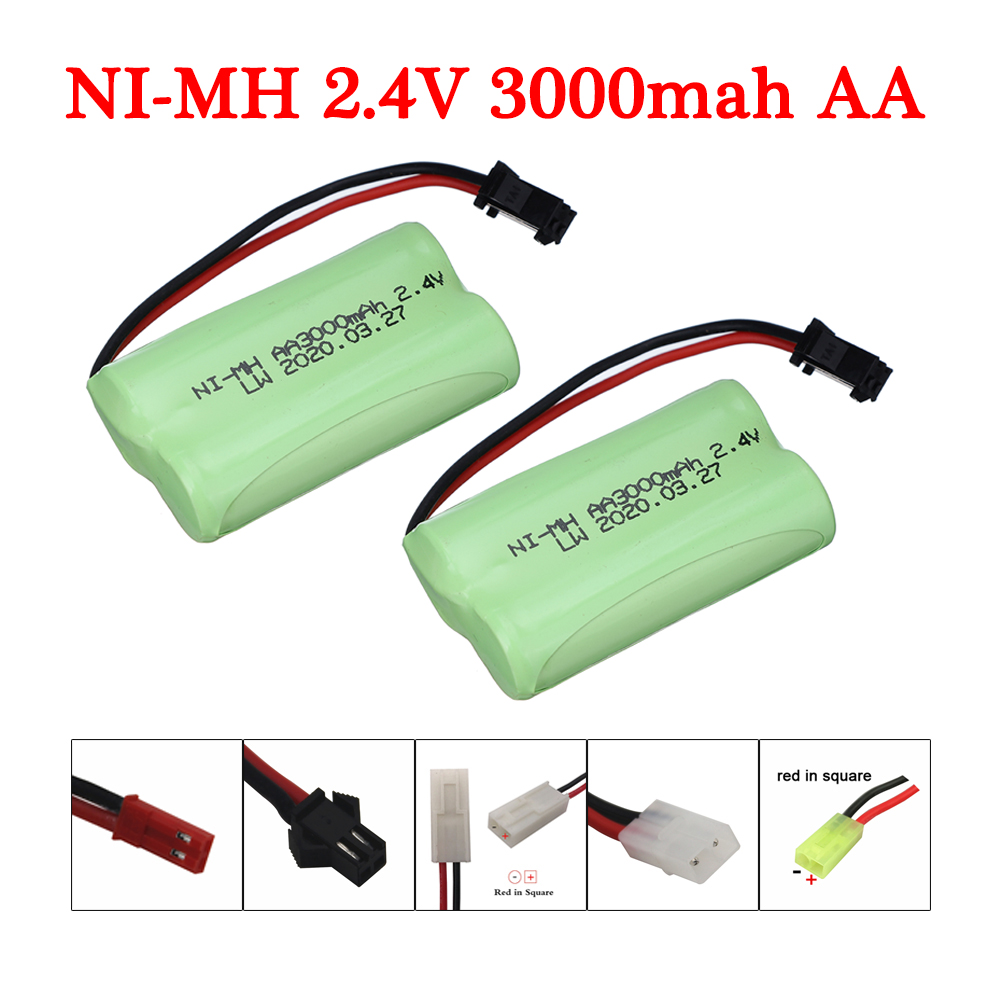 2.4V 3000mah NIMH AA akumulato – Rc Hobby Tank recenzja i cena
