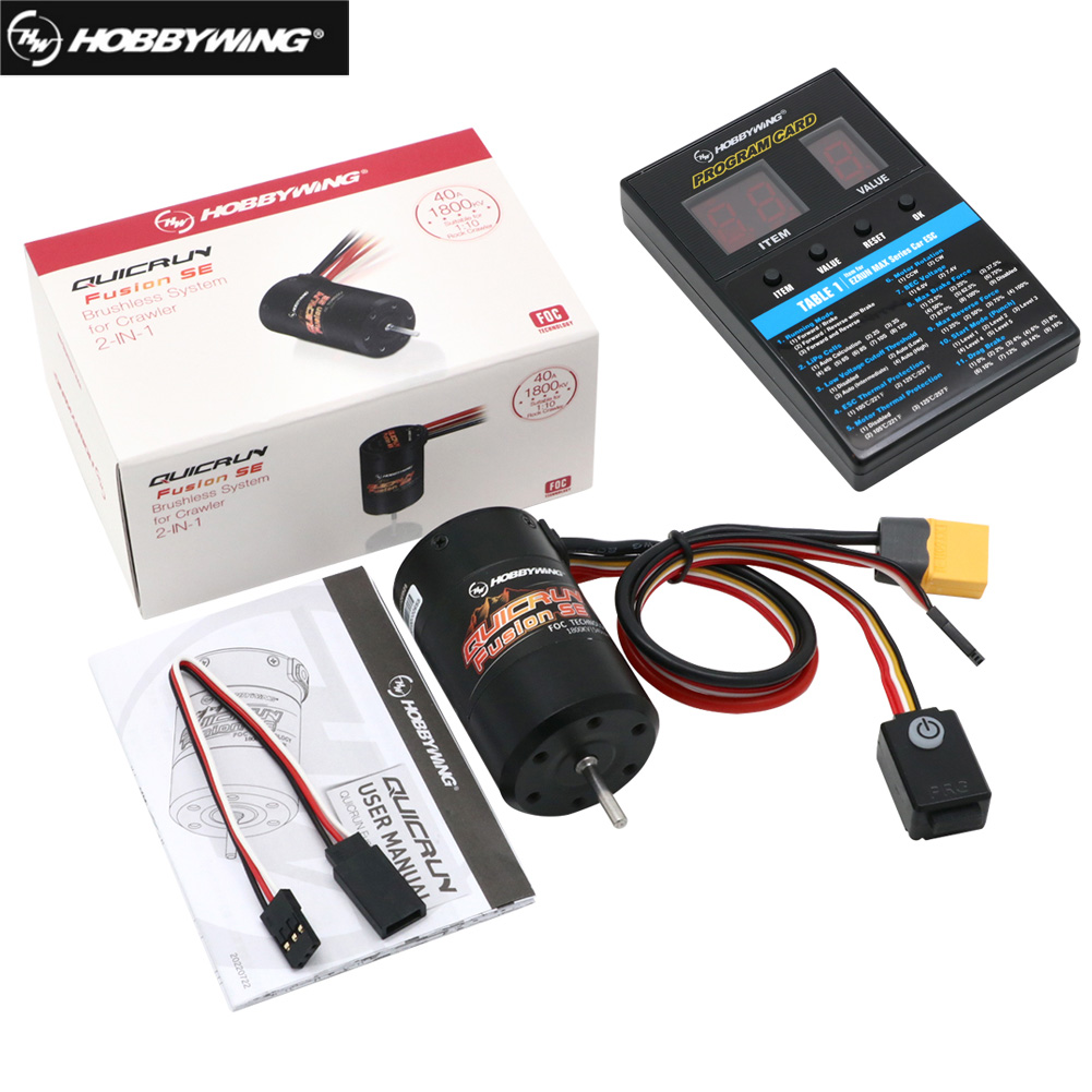 Hobbywing QuicRun Fusion SE 12 – Rc Hobby Engine recenzja i cena