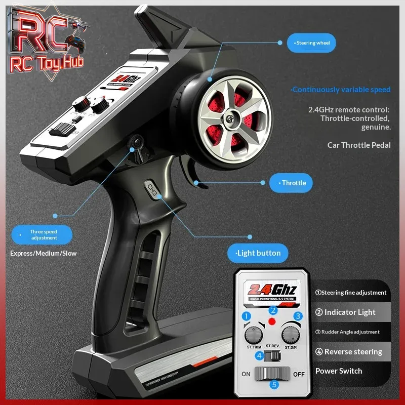 Bezszczotkowy samochód RC 4WD, – Rc Hobby Off Road recenzja i cena