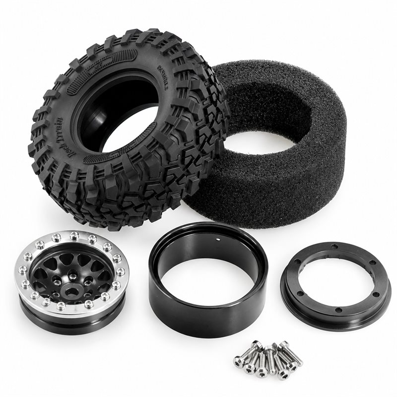 Zestaw kół i opon Beadlock YSU – Rc Hobby Crawler recenzja i cena