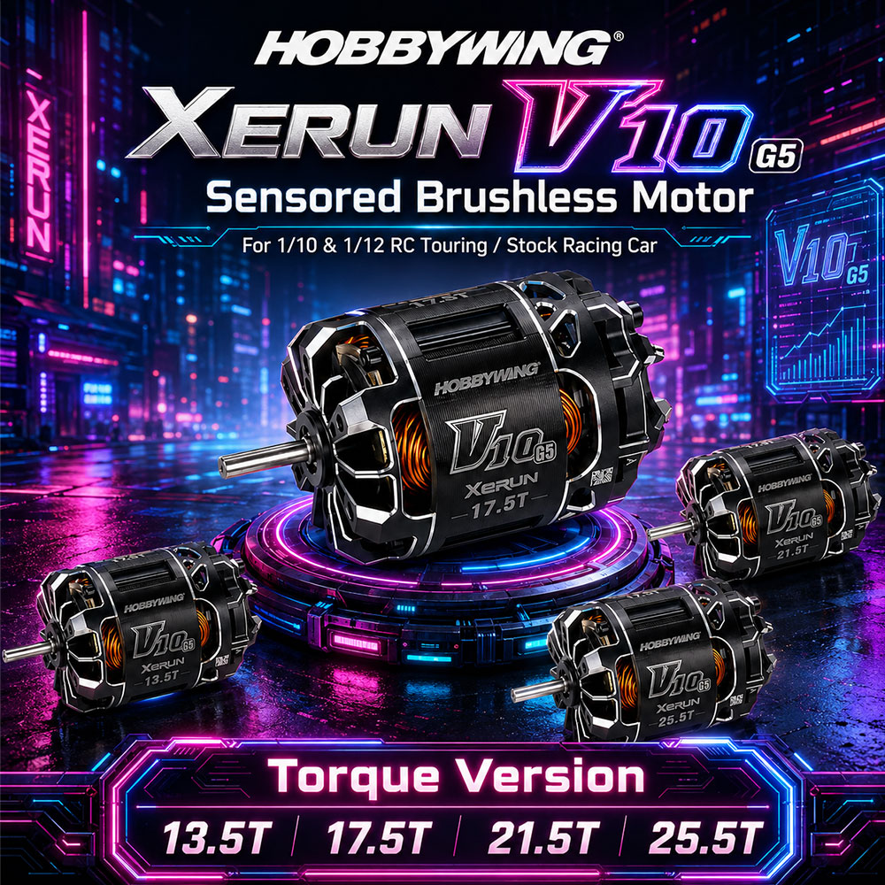 HOBBYWING XERUN V10 G5 Standar – Rc Hobby Engine recenzja i cena